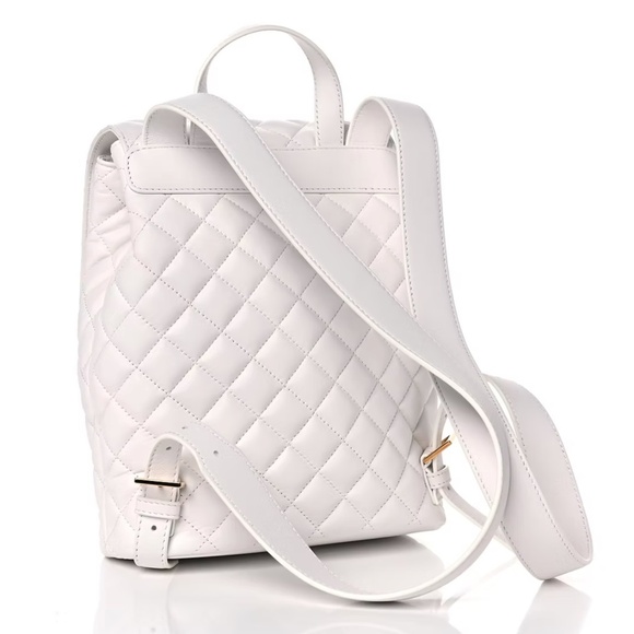 Versace Calfskin Quilted Medusa Backpack - Picture 3 of 5